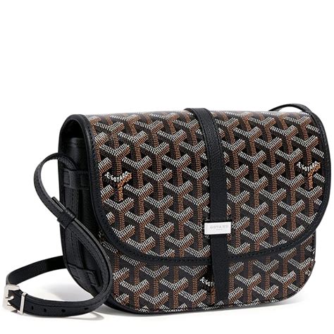 black goyard belvedere bag